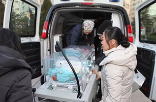 田东县妇婴监护型护送